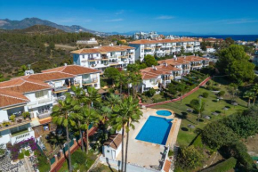 Mijas, Colinas del Faro, lovely terrace apartment walking distance to beach